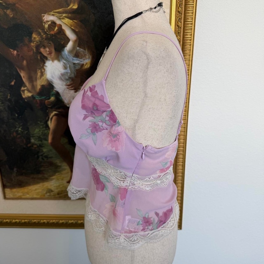 Fairy Floral Cami with Lace Details - Picture 2 of 5